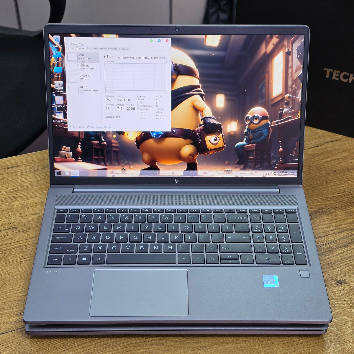 HP ZBook Power G8 Mobile Workstation – Intel Core i7 (8-Core, 11th Gen) | Intel UHD Graphics (Shared) | Full HD Display – Certified | Checked by Technology Zone