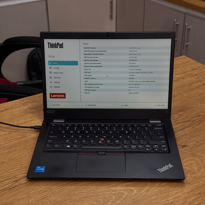 Lenovo ThinkPad L13 – 2-Core Intel Core i3 11th Gen | Compact Business Laptop – Certified | Checked by Technology Zone