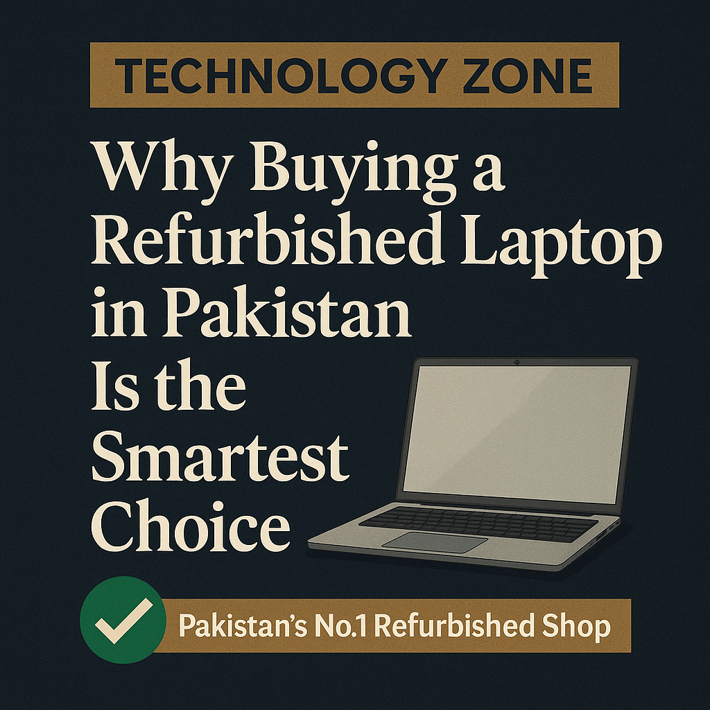 Why Buying a Refurbished Laptop in Pakistan Is the Smartest Choice – Technology Zone Guide