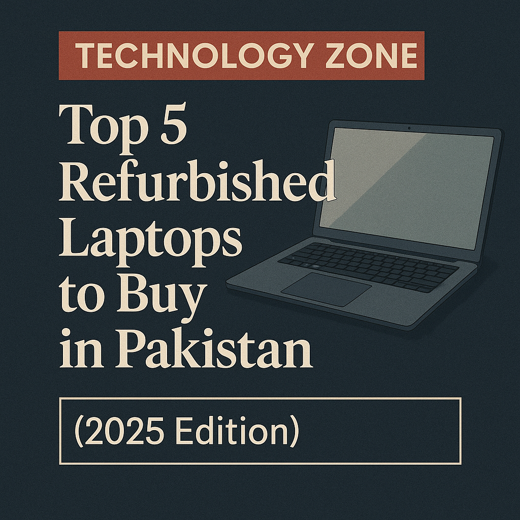 Top 5 Refurbished Laptops to Buy in Pakistan (2025) – HP, Dell & Lenovo Picks