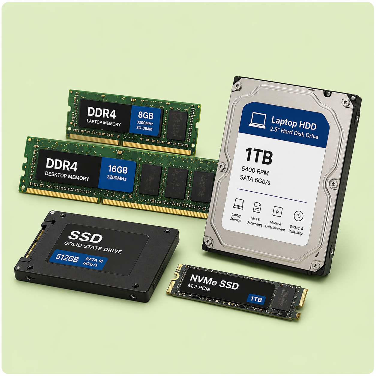 Ram & Storage – Technology Zone