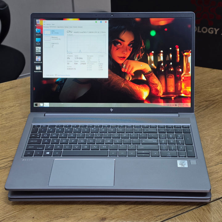 HP ZBook Power G7 Mobile Workstation – Intel Core i7 (6-Core, 10th Gen) | Intel UHD Graphics (Shared) | Full HD Display – Certified | Checked by Technology Zone