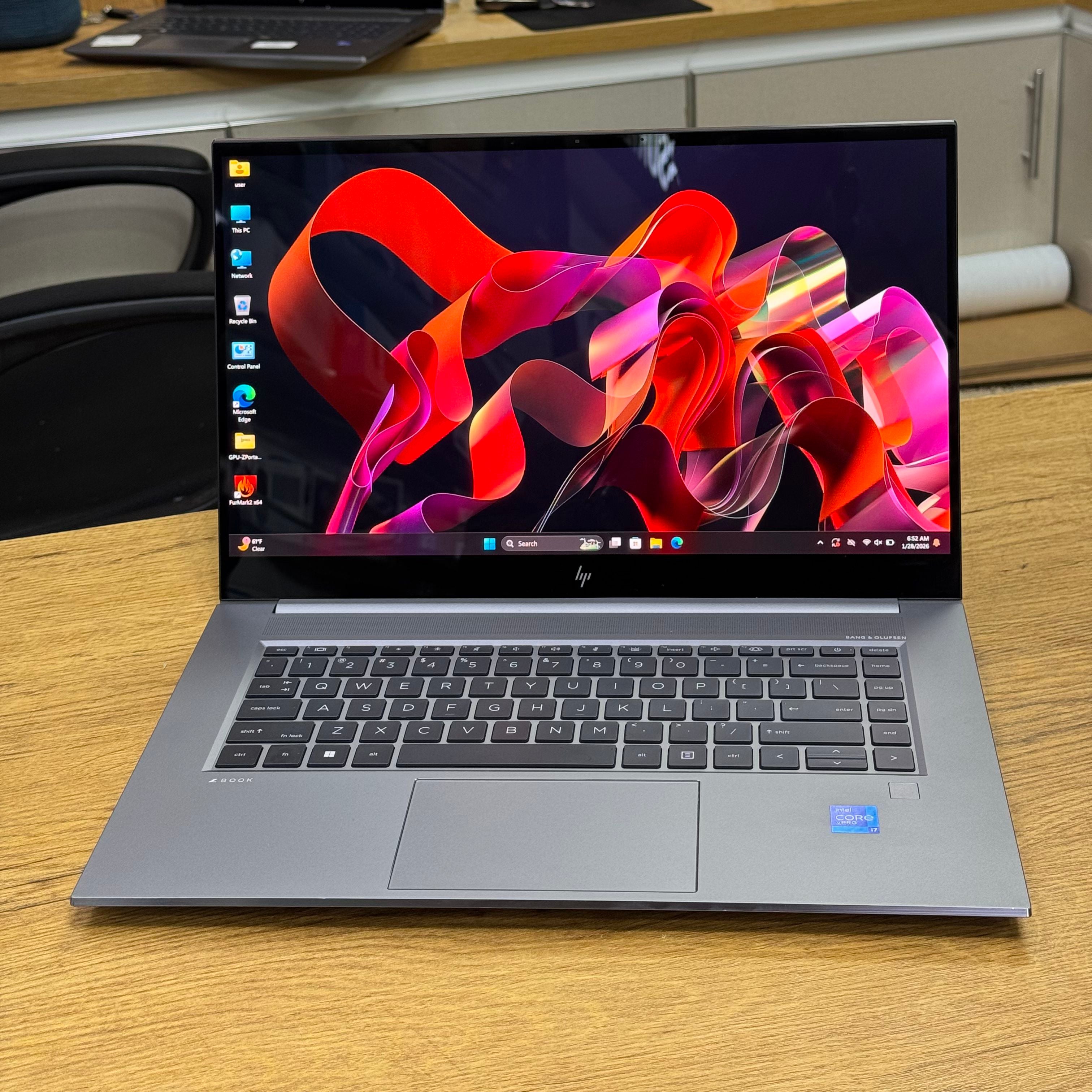 HP ZBook Studio 15 G8 Mobile Workstation – Intel Core i7 (8-Core, 11th Gen) | NVIDIA RTX 3070 8GB | Up to 4K UHD Display – Certified | Checked by Technology Zone