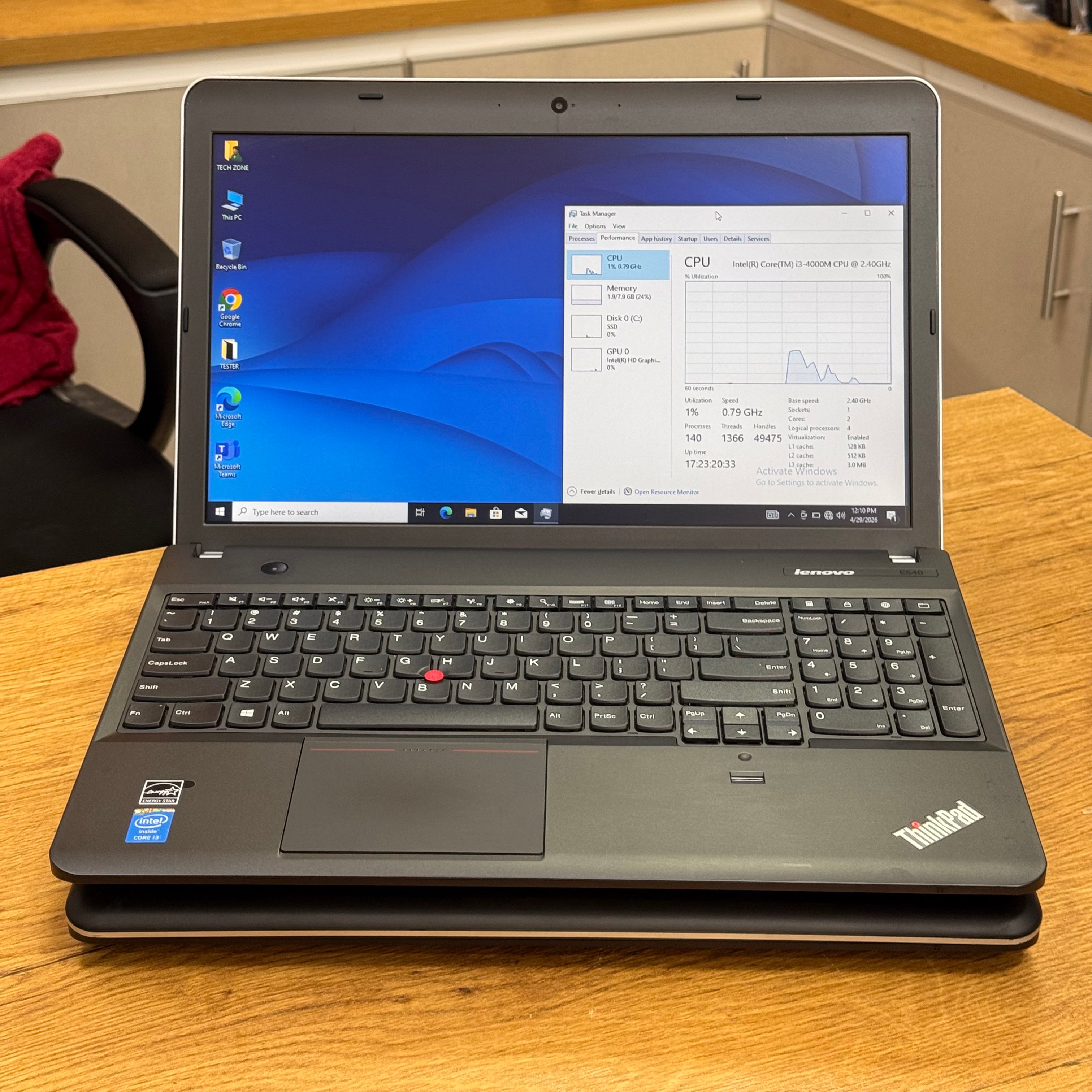 Lenovo ThinkPad E540 – 2-Core Intel Core i3 4th Gen | Business