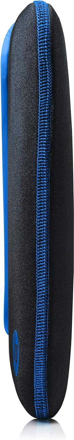 HP 14 Inch (35.5 cm) Black & Blue Reversible Neoprene Sleeve