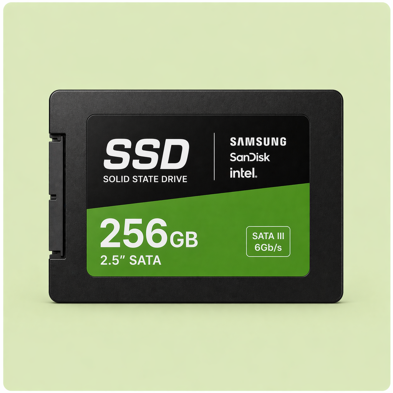 256GB 2.5” SATA SSD – Samsung / SanDisk / Intel – Certified | Checked by Technology Zone