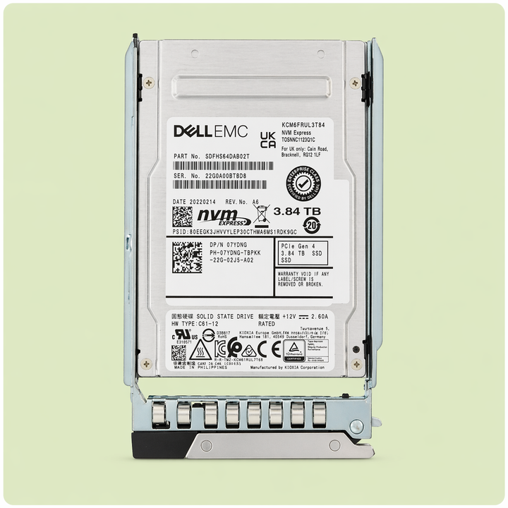 Dell 3.84TB 2.5” SATA SSD – Enterprise Grade Storage – Certified | Checked by Technology Zone