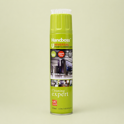 Handboss Universal Foam Cleaning Agent – Multi-Surface Cleaner – 650ml – Certified | Checked by Technology Zone