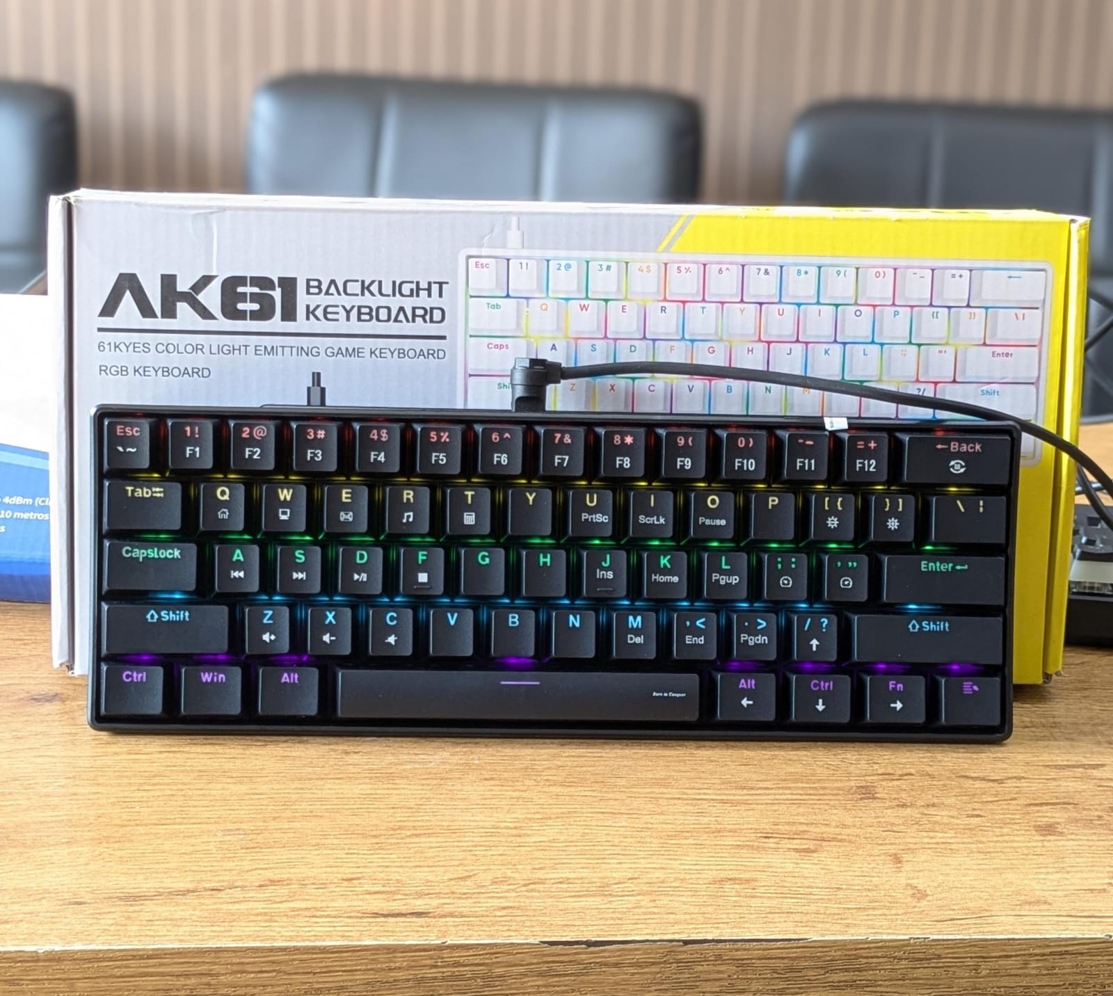 AK61 Hot Swappable Mechanical Keyboard